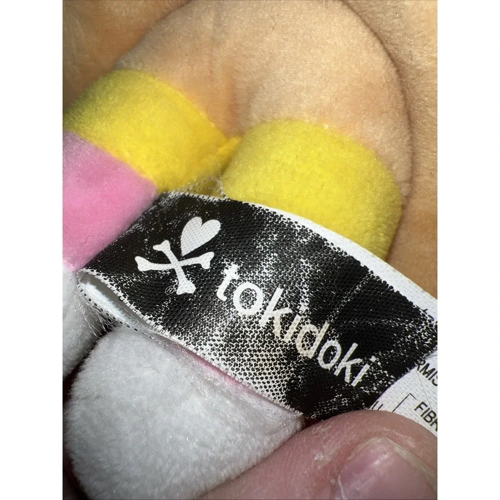 Tokidoki Donutella Plush Kawaii Japanese Neon Star Sprinkle Doll 9